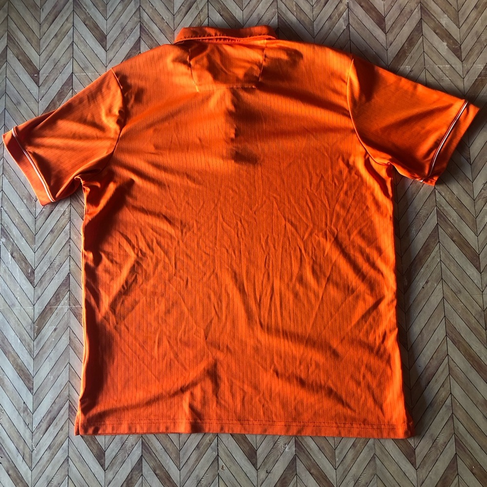 Miami Dolphin’s Men’s Polo. Antigua, Orange, Size XL 100% Polyester - Picture 3 of 7